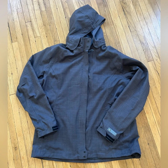 REI Co-Op Grey All Weather Lined Utility Jacket with detachable hood | XL - Picture 1 of 10